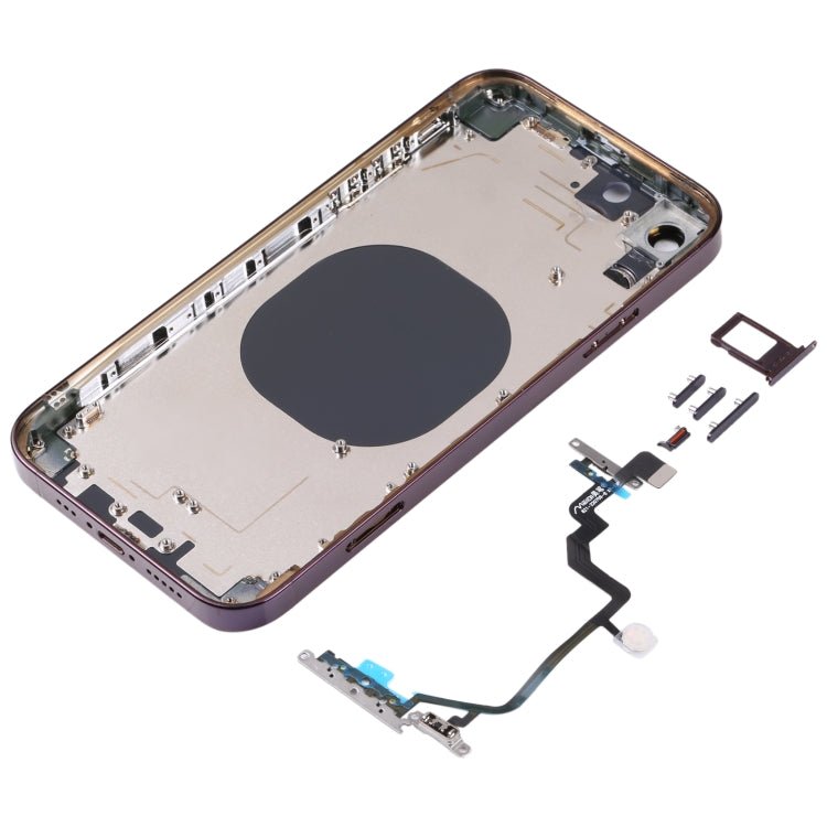 Back Housing Cover with Appearance Imitation of iP14 Pro for iPhone XR, For iPXR to iP14 Pro - ORIWHIZ