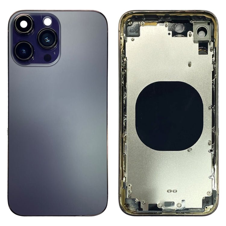 Back Housing Cover with Appearance Imitation of iP14 Pro Max for iPhone XR, For iPXR to iP14 Pro Max - ORIWHIZApple PartsBack CoveriPhone XR Parts