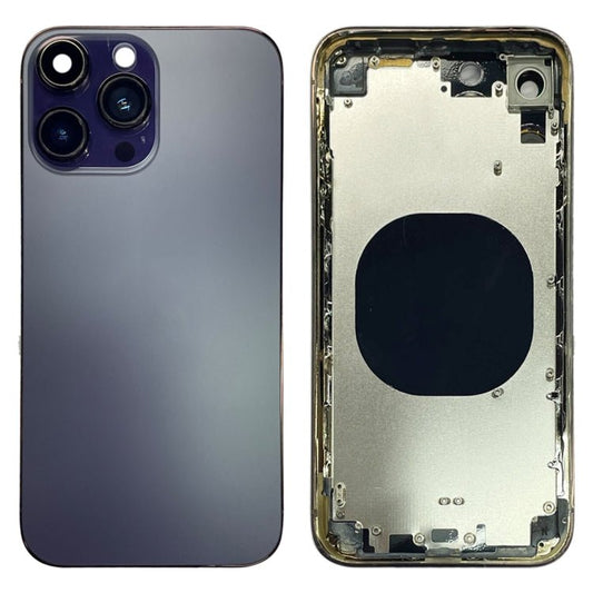 Back Housing Cover with Appearance Imitation of iP14 Pro Max for iPhone XR, For iPXR to iP14 Pro Max - ORIWHIZApple PartsBack CoveriPhone XR Parts