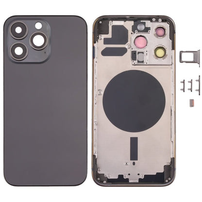 Back Housing Cover with SIM Card Tray & Side Keys & Camera Lens for iPhone 13 Pro, For iPhone 13 Pro(with SIM Card Tray), For iPhone 13 Pro (with SIM Card Tray), For iPhone 13 Pro - ORIWHIZ