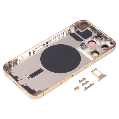Back Housing Cover with SIM Card Tray & Side Keys & Camera Lens for iPhone 13 Pro, For iPhone 13 Pro(with SIM Card Tray), For iPhone 13 Pro (with SIM Card Tray), For iPhone 13 Pro - ORIWHIZ