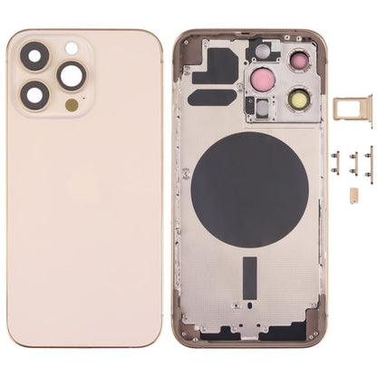 Back Housing Cover with SIM Card Tray & Side Keys & Camera Lens for iPhone 13 Pro, For iPhone 13 Pro(with SIM Card Tray), For iPhone 13 Pro (with SIM Card Tray), For iPhone 13 Pro - ORIWHIZ
