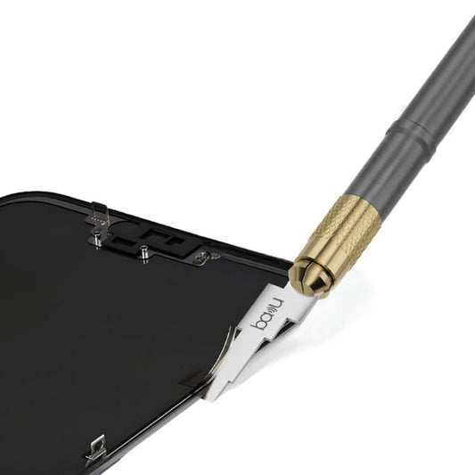 BAKU BA - 214 Multi - Function LCD Repair Scraper 0.2mm Thickness Screen CPU Glue Remover Tool, BA - 214 - ORIWHIZ