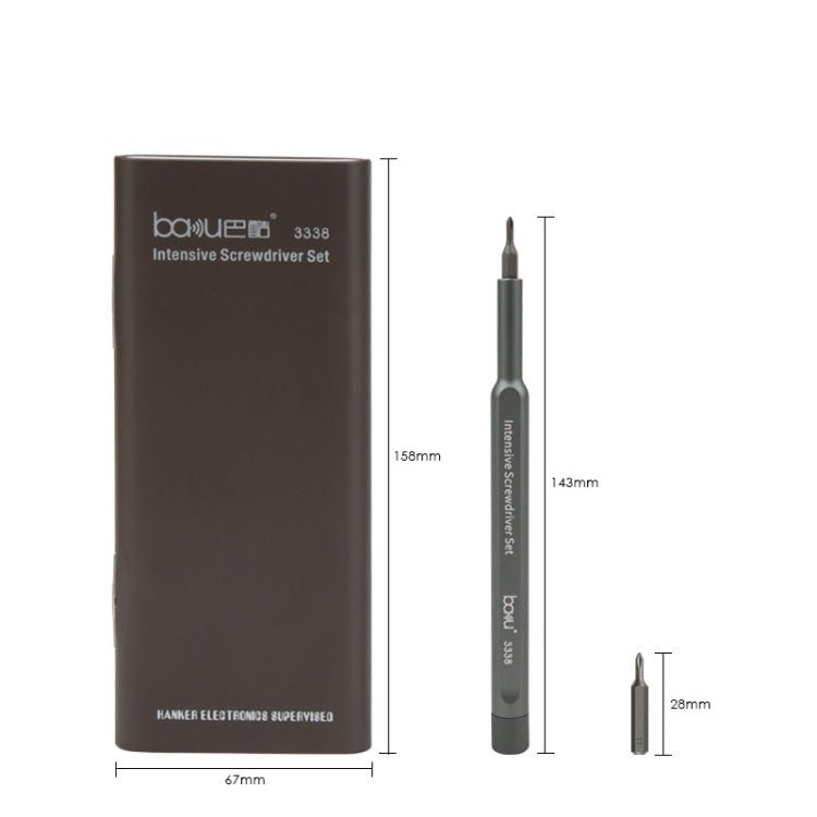 Baku BA - 3338 24 In 1 Multifunctional Screwdriver Set Mobile Computer Repair Tool, Baku BA - 3338 - ORIWHIZ