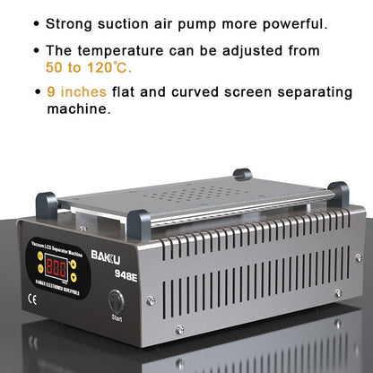 BAKU BA - 948E Mobile Phone Liquid Crystal Separation Machine Flat Display Separator Heating Board, BA - 948E 110V, BA - 948E 220V - ORIWHIZ