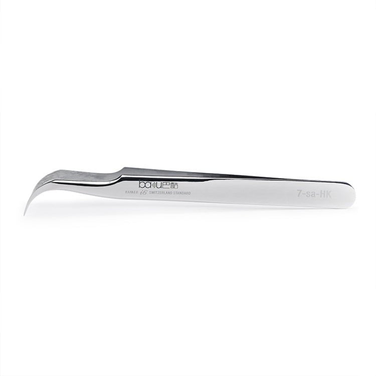 BAKU BA - i6 - 7 - sa Stainless Steel Curved Tweezers, BAKU BA - i6 - 7 - sa (Curved ) - ORIWHIZ