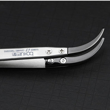 BAKU BA - I7 - 74MZ Stainless Steel Curved Tweezers, BAKU BA - I7 - 74MZ (Curved ) - ORIWHIZ