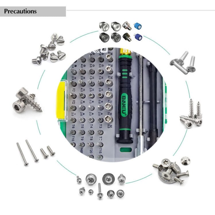 BAKU BK - 3051 51 in 1 Manual Screwdriver Set, BAKU BK - 3051 - ORIWHIZ