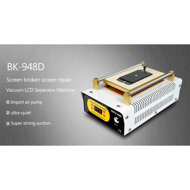 BAKU BK - 948D 500W Vacuum Anti - static LCD Touch Panel Separator Machine, AC 110V, BK - 948D 500W 110V - ORIWHIZ