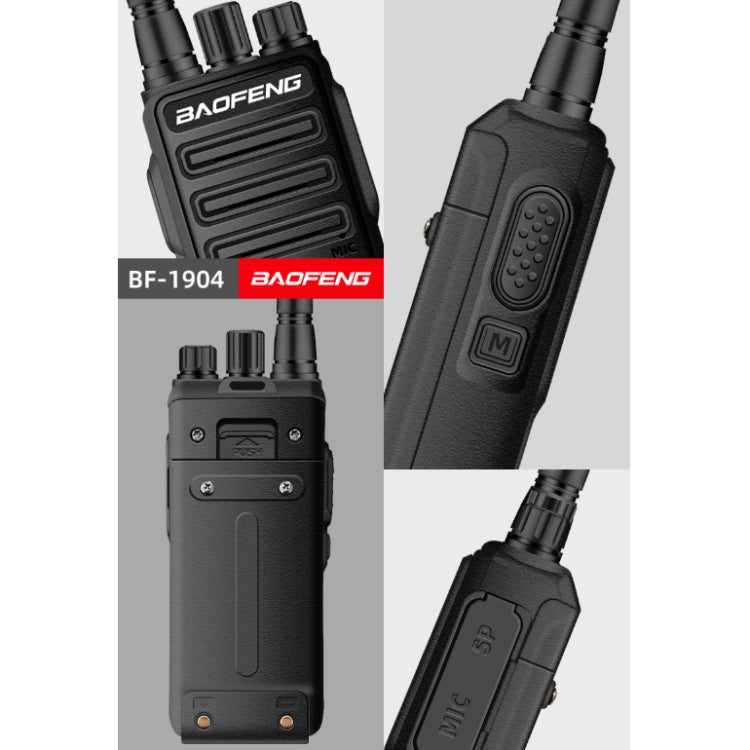 Baofeng BF - 1904 Radio Communication Equipment High - power Handheld Walkie - talkie, AU Plug, EU Plug, US Plug, UK Plug - ORIWHIZBaofengConsumer ElectronicsHandheld Walkie Talkie