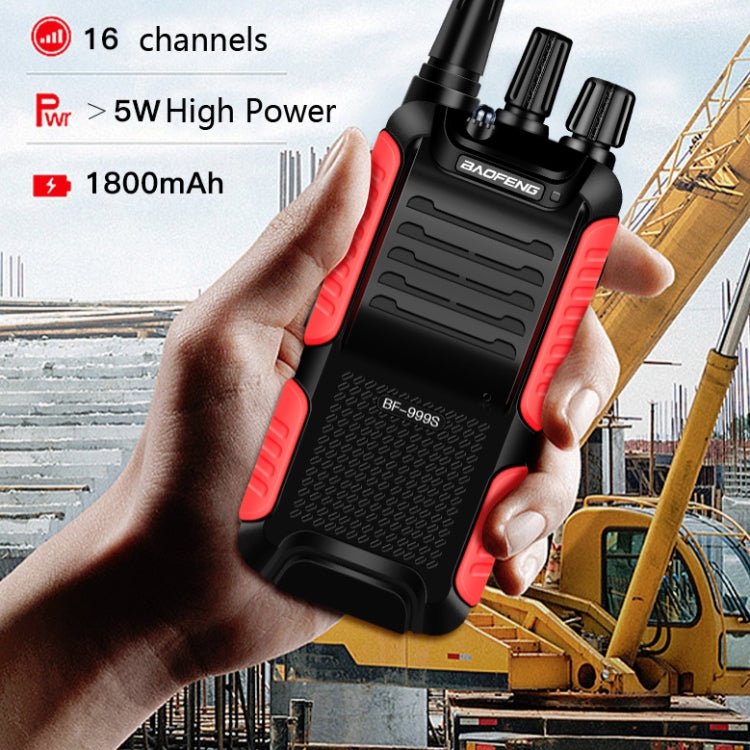 Baofeng BF - 999S Handheld Outdoor FM high - power Walkie - talkie, US Plug, EU Plug - ORIWHIZBaoFengConsumer ElectronicsHandheld Walkie Talkie