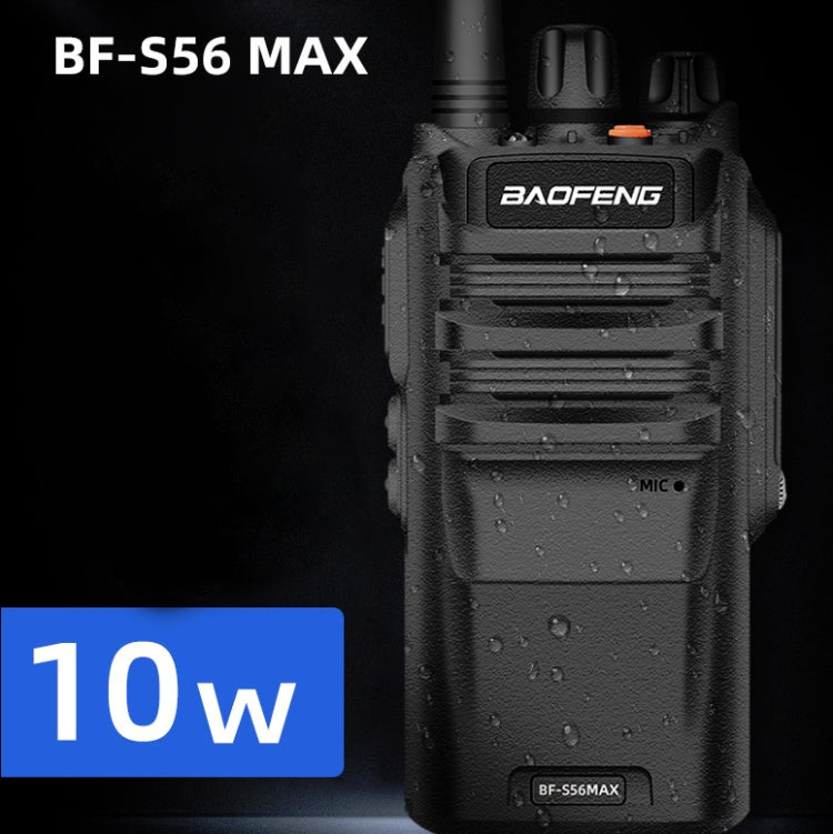 Baofeng BF - S56MAX High - power Waterproof Handheld Communication Device Walkie - talkie, AU Plug, EU Plug, US Plug, UK Plug - ORIWHIZBaofengConsumer ElectronicsHandheld Walkie Talkie