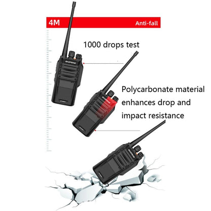 Baofeng BF - S56MAX High - power Waterproof Handheld Communication Device Walkie - talkie, AU Plug, EU Plug, US Plug, UK Plug - ORIWHIZBaofengConsumer ElectronicsHandheld Walkie Talkie