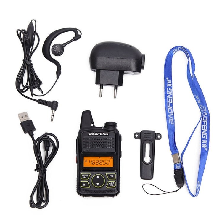BaoFeng BF - T1 Single Band Radio Handheld Walkie Talkie, EU Plug, BF - T1 EU Plug - ORIWHIZBAOFENGConsumer ElectronicsHandheld Walkie Talkie