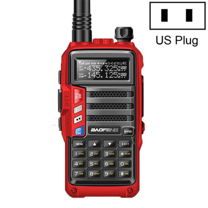 Baofeng BF - UV5R Plus S9 FM Interphone Handheld Walkie Talkie, US Plug, Black, US Plug, Red, US Plug, Silver, US Plug - ORIWHIZBAOFENGConsumer ElectronicsHandheld Walkie Talkie
