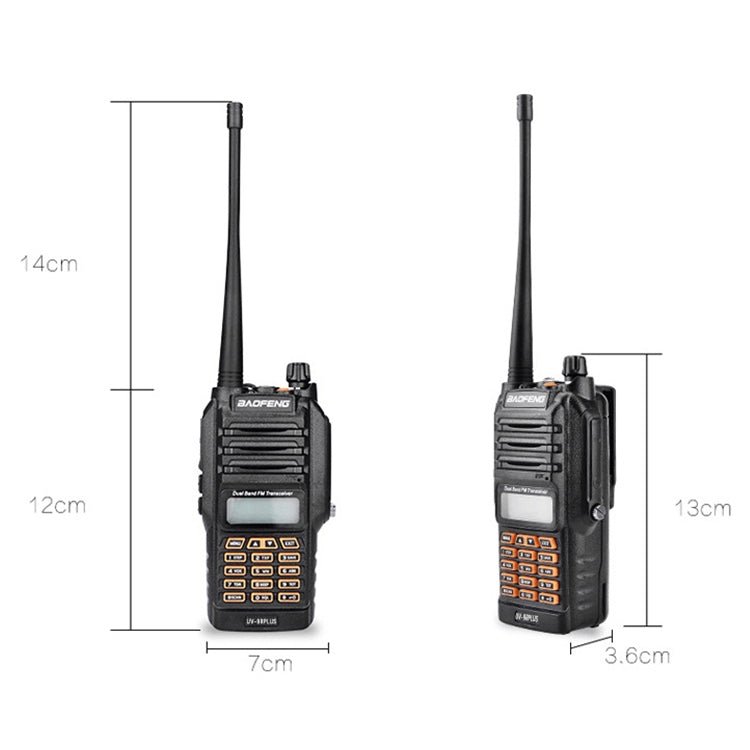 BaoFeng BF - UV9R Plus 10W Waterproof Dual Band Radio Handheld Antenna Walkie Talkie, US Plug, BF - UV9Rplus US Plug - ORIWHIZBAOFENGConsumer ElectronicsHandheld Walkie Talkie