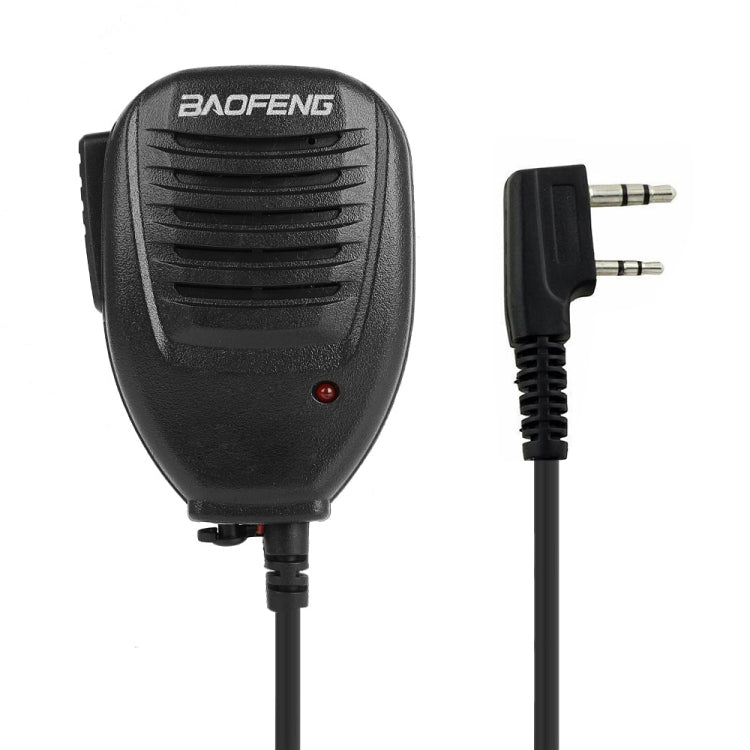 Baofeng Clip - on Speaker Microphone for Walkie Talkies, 3.5mm + 2.5mm Earphone + Mic Plug - ORIWHIZConsumer ElectronicsWalkie TalkieWalkie Talkie Microphones & Headsets