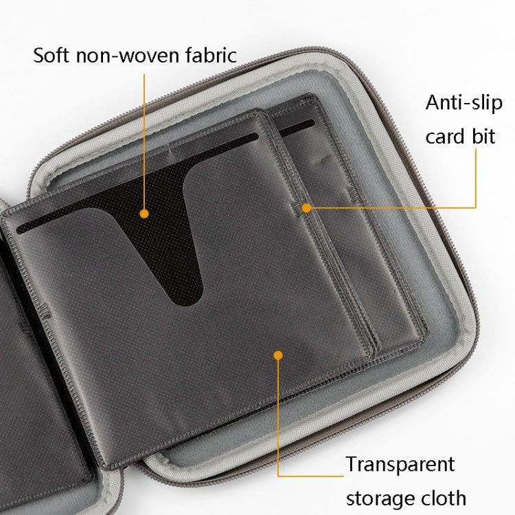 Baona BN - F021 Car Home DVD CD Storage Bag Game CD Storage Bag For PS4, Grey, Black - ORIWHIZBaonaSony AccessoriesSony Accessories Bags