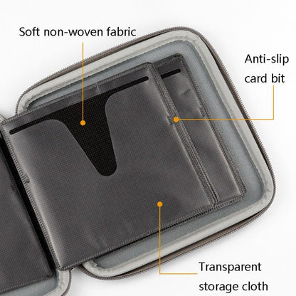 Baona BN - F021 Car Home DVD CD Storage Bag Game CD Storage Bag For PS4, Grey, Black - ORIWHIZBaonaSony AccessoriesSony Accessories Bags