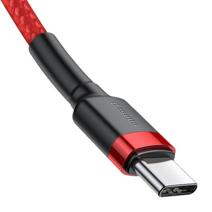 Baseus CATKLF - H09 Cafule Series USB - C / Type - C PD 2.0 60W Flash Charge Cable, Cable Length: 2m - ORIWHIZ