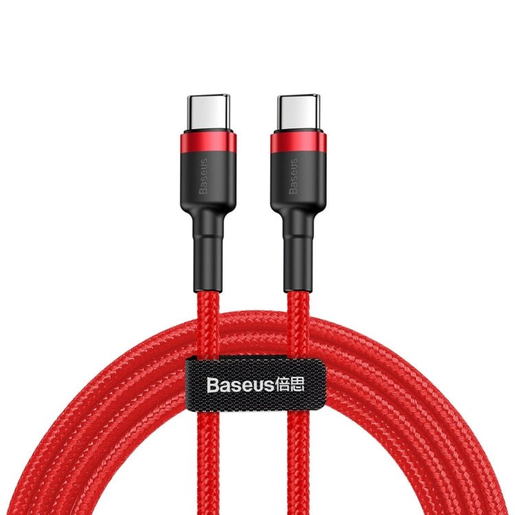 Baseus CATKLF - H09 Cafule Series USB - C / Type - C PD 2.0 60W Flash Charge Cable, Cable Length: 2m - ORIWHIZ