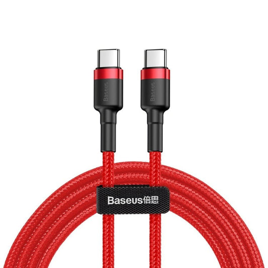 Baseus CATKLF - H09 Cafule Series USB - C / Type - C PD 2.0 60W Flash Charge Cable, Cable Length: 2m - ORIWHIZ