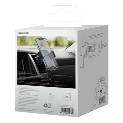 Baseus SUYK000101 Easy to Control Clamping Car Phone Holder Outlet Version, Outlet Version - ORIWHIZ