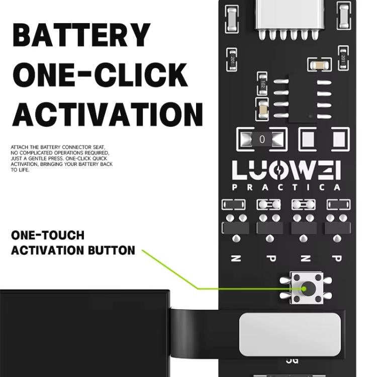 Battery Activation Plate, LUOWEI LW - B01 For Android, LUOWEI LW - B02 For Apple - ORIWHIZ