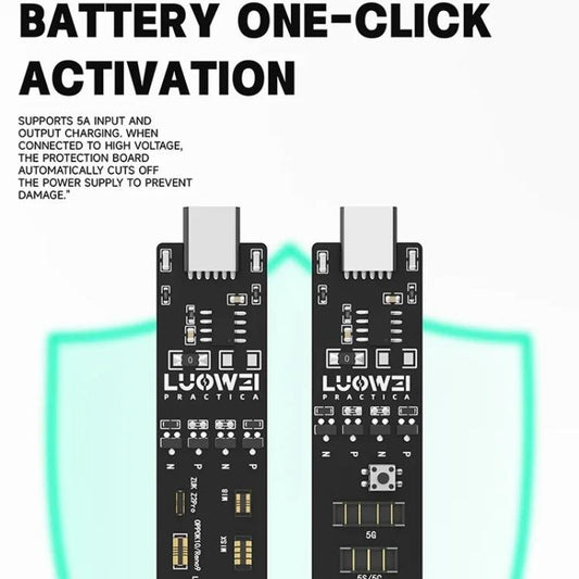Battery Activation Plate, LUOWEI LW - B01 For Android, LUOWEI LW - B02 For Apple - ORIWHIZ
