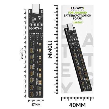 Battery Activation Plate, LUOWEI LW - B01 For Android, LUOWEI LW - B02 For Apple - ORIWHIZ