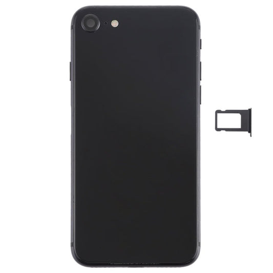 Battery Back Cover Assembly with Side Keys & Vibrator & Speaker Ringer Buzzer & Power Button + Volume Button Flex Cable & Card Tray for iPhone 8, For iPhone 8, For iPhone 8 (Full Assembly) - ORIWHIZ