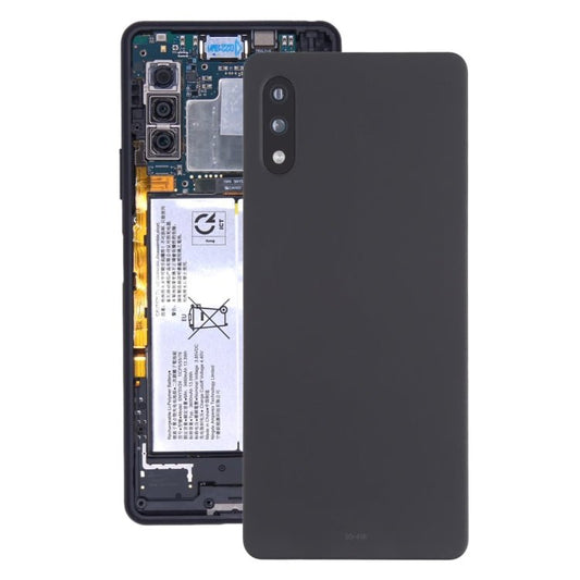Battery Back Cover with Camera Lens Cover for Sony Xperia Ace II SO - 41B, For Sony Xperia Ace II - ORIWHIZ