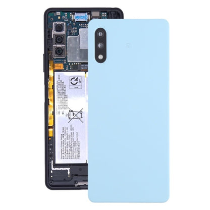 Battery Back Cover with Camera Lens Cover for Sony Xperia Ace II SO - 41B, For Sony Xperia Ace II - ORIWHIZ