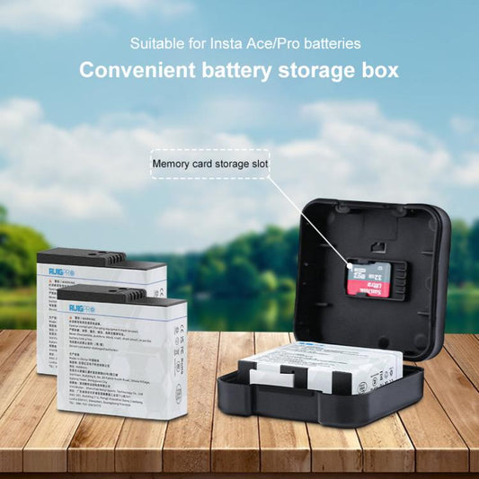 Caja de almacenamiento de batería y tarjeta de memoria, para Insta360 Ace / Ace Pro - ORIWHIZDJI y accesorios Insta360 Serie Insta360 Ace Otros