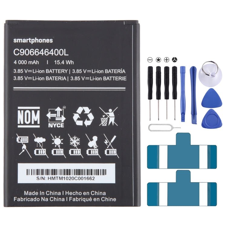 Battery Replacement, For BLU G71 G0430WW C976447500L 5000mAh, For BLU Dash X Plus LTE D0030UU C975339250P 2500mAh, For BLU C906646400L 4000mAh - ORIWHIZ