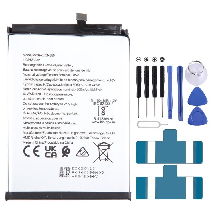 Battery Replacement, For Nokia C31 CN550, For Nokia X20 ta - 1341 ta - 1344 CN110 - ORIWHIZ