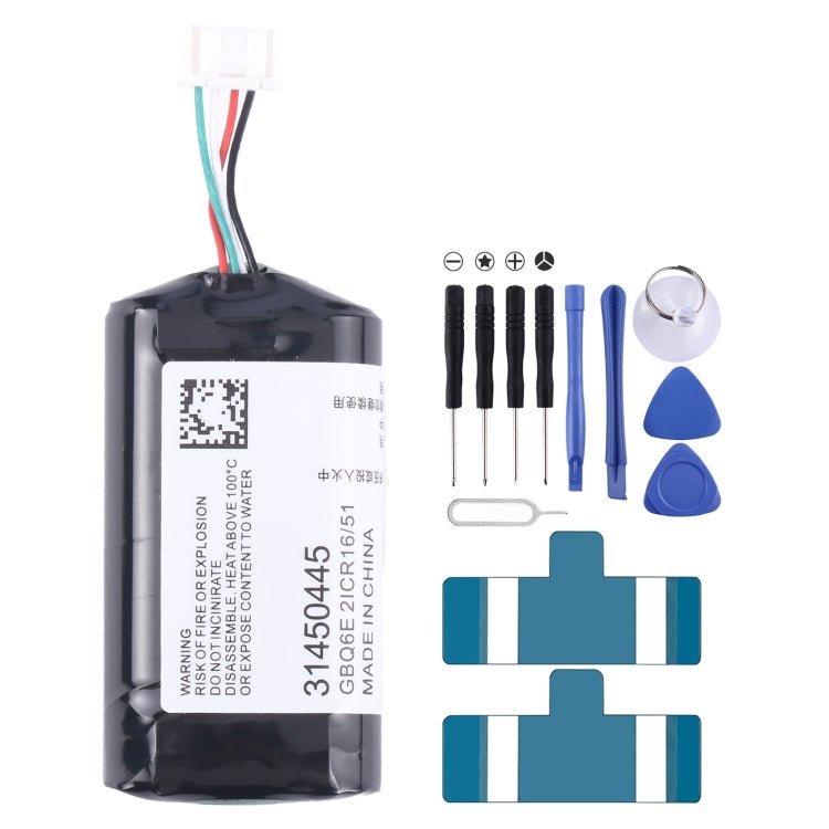 Battery Replacement, For VOLVO 31450445 GBQ6E BP15 450mAh - ORIWHIZ