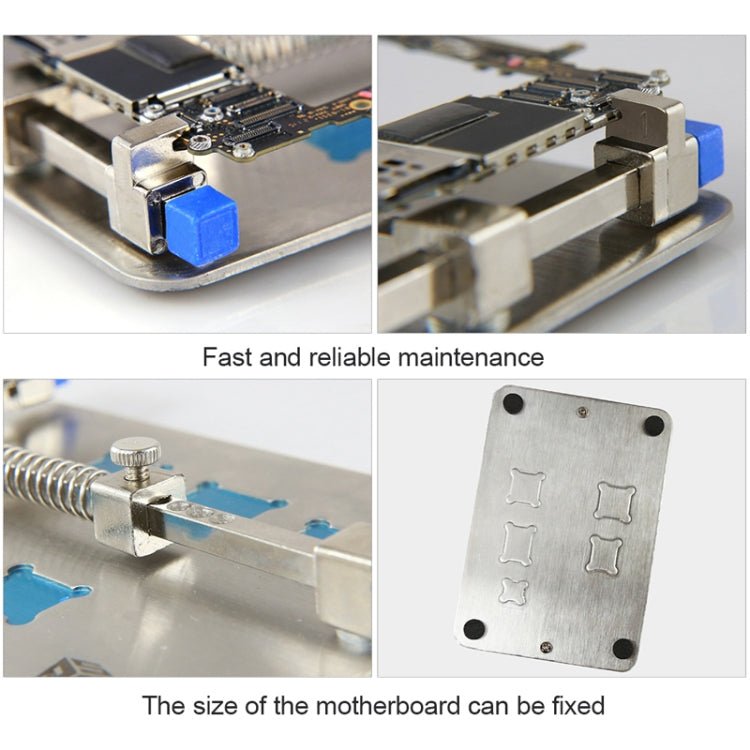 BEST - 001D Stainless Steel Circuit Board Soldering Desoldering PCB Repair Holder Fixtures Mobile Phone Repairing Tool, BEST - 001D - ORIWHIZ