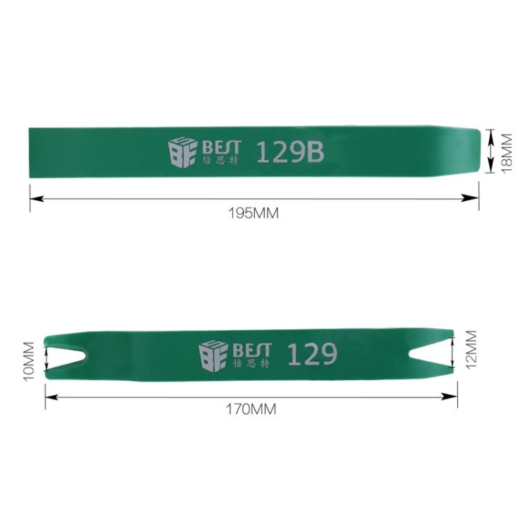 BEST - 129B Bend Head Plastic Pry Tool, 129B Pry Tool - ORIWHIZ