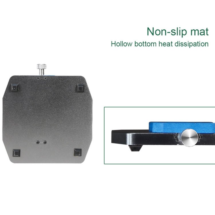 BEST BST - 001L Aluminum Alloy Universal Motherboard PCB IC Chip Holder Fixture, BEST BST - 001L - ORIWHIZ