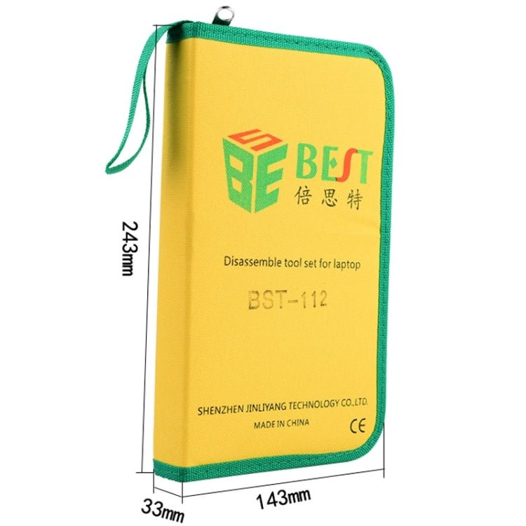 BEST BST - 112 22 in 1 Profession Multi - purpose Repair Tool Set for Mobile Phone / Laptop Computer, BST - 112 - ORIWHIZ