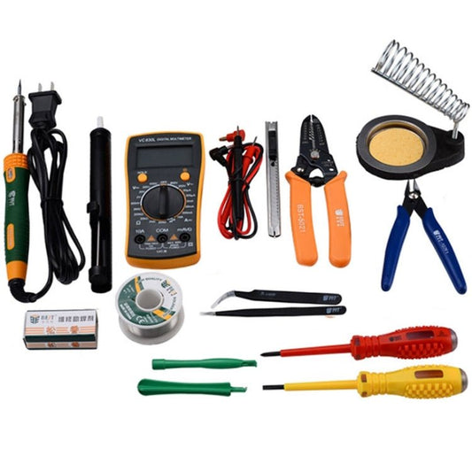 BEST BST - 113 16 in 1 Household Profession Multi - purpose Repair Tool Set for Laptop, BST - 113 - ORIWHIZ