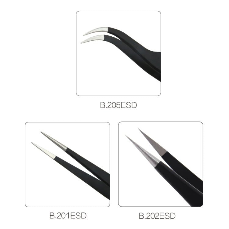 BEST BST - 202ESD Best electronic hand tool tweezers, BST - 202ESD - ORIWHIZ