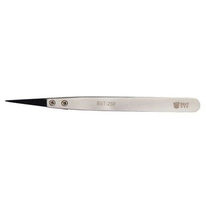 BEST BST - 259 Stainless Steel Snti Static Tweezer, BST - 259 - ORIWHIZ
