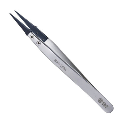 BEST BST - 259A Stainless Steel Snti Static Tweezer, BST - 259A - ORIWHIZ
