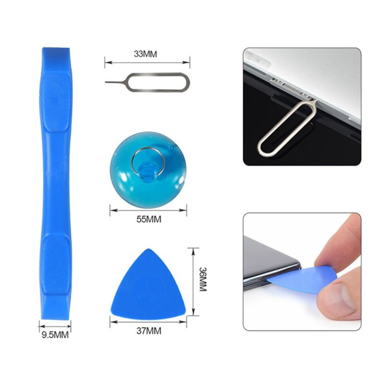 BEST BST - 504 9 in 1 Cell Phone Disassembly Tool Kit For Samsung Smartphone, BST - 504 - ORIWHIZ