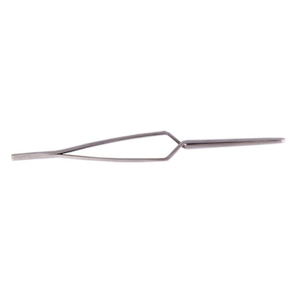 BEST BST - F12.5 Stainless Steel Self Closed Straight Laboratory Tweezers, BST - F12.5 - ORIWHIZ