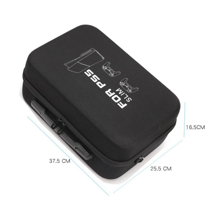 BKANO For Sony PS5 Slim Storage Bag Hard - Shell Shoulder Suitcase Storage Case - ORIWHIZBKANOSony AccessoriesSony Accessories Bags