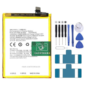 BLP855 4500 mAh Li - Polymer Battery Replacement For OPPO Reno6 Pro 5G / K9 Pro, BLP783, BLP781, BLP779, BLP789, BLP787, BLP797, BLP755 For OPPO K7x, BLP791, BLP811, BLP817, BLP863, BLP825, BLP855, BLP839, BLP819, BLP835, BLP805, BLP851, BLP831 - ORIWHIZ