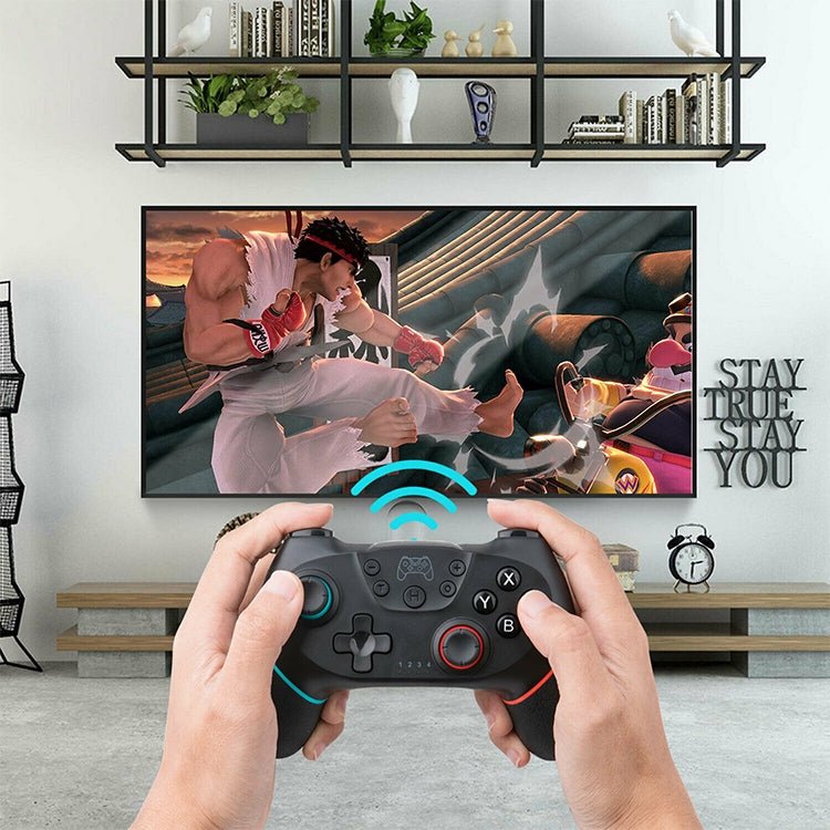Bluetooth Joypad Gamepad Game Controller for Switch Pro, For Switch Pro - ORIWHIZNintendo AccessoriesNintendo Accessories GamepadsToys & Hobbies